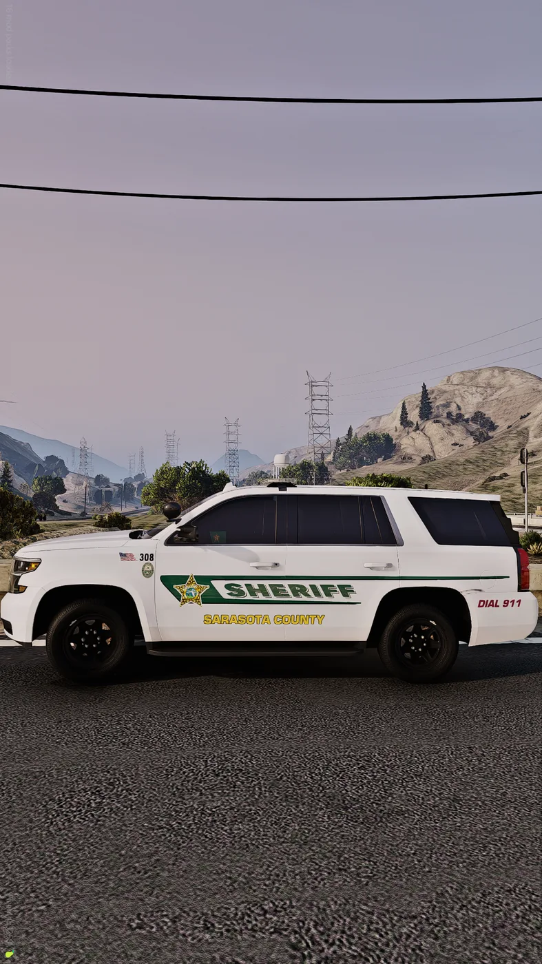 Sarasota County sheriff scene